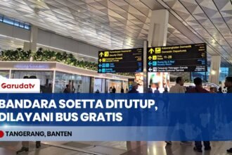 Bandara Soetta Masih Ditutup, InJourney Airports Siapkan Bus Gratis Tujuan Jateng & Jatim