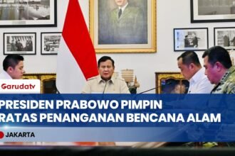 Pimpin Ratas Penanganan Bencana, Presiden Prabowo Instruksikan Tambahan Anggaran Mitigasi