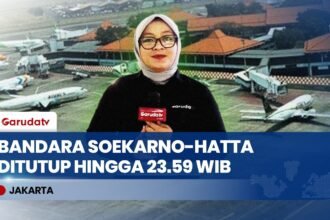 Penutupan Bandara Soekarno-Hatta Diperpanjang, Pemulihan Penerbangan Dilakukan Bertahap