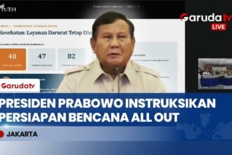 Pimpin Ratas Bencana, Presiden Prabowo Minta Alutsista dan Mitigasi Nasional Diperkuat