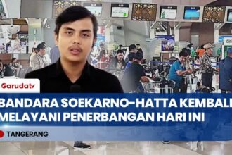 Bandara Soekarno-Hatta Kembali Beroperasi Pascapenyebaran Abu Vulkanik Anak Krakatau