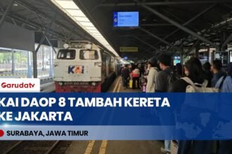 Lonjakan Penumpang ke Jakarta, PT KAI Daop 8 Surabaya Operasikan 2 Kereta Api Tambahan