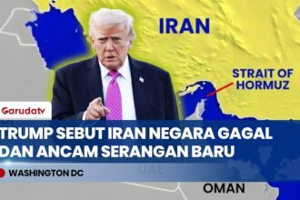 Konflik AS-Iran Memanas, Donald Trump Sebut Kekuatan Militer Teheran Sudah Habis