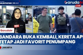Update Penumpang Kereta Api Daop 1 Jakarta Usai Bandara Kembali Dibuka