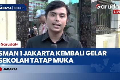 Sebaran Abu Vulkanik Mereda, Siswa di Jakarta Kembali Belajar Tatap Muka Hari Ini