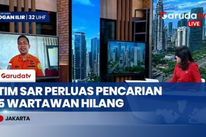 5 Jurnalis Hilang Kontak Di Selat Sunda Saat Liput Anak Krakatau, Tim SAR Banten Buka Suara