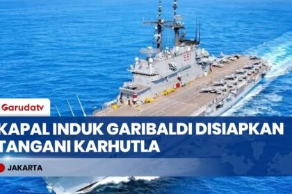 Kasal Sebut Kapal Induk Giuseppe Garibaldi Disiapkan Jadi Pangkalan Heli Karhutla di Laut