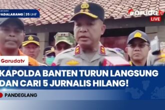 Kapolda Banten Temui Keluarga Korban, Tim SAR Gabungan Optimalkan Pencarian Jurnalis Hilang Kontak