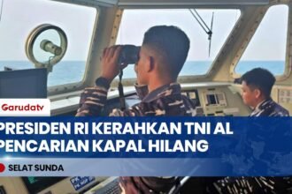 Presiden Prabowo Kerahkan 4 Kapal Perang TNI AL Cari 5 Jurnalis Hilang di Selat Sunda