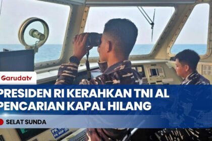 Presiden Prabowo Kerahkan 4 Kapal Perang TNI AL Cari 5 Jurnalis Hilang di Selat Sunda