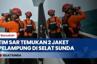 Hari Ke-3 Pencarian 5 Jurnalis Hilang: Tim SAR Temukan 2 Jaket Pelampung di Selat Sunda