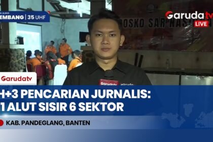 H+3 Pencarian Speedboat Jurnalis Hilang: 11 Alat Utama Disiagakan Menyisir 6 Sektor Perairan
