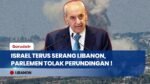 Israel Kembali Gempur Libanon Selatan, Ketua Parlemen Berri Menolak Berunding
