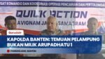Kapolda Banten Tegaskan Temuan Life Jacket & Pelampung Bukan Milik Speedboat Arupadhatu 1