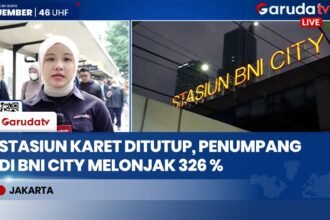 Imbas Penutupan Stasiun Karet, Penumpang di Stasiun BNI City Melonjak 326 Persen