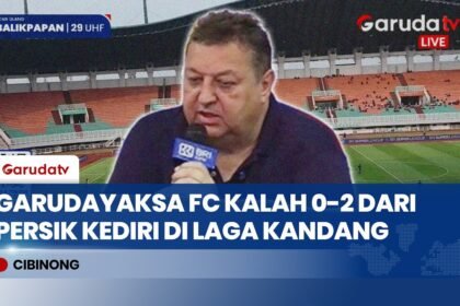 Laga Kandang Perdana Garudayaksa FC Berakhir Kekalahan, Milos Joksic Soroti Konsentrasi Pemain