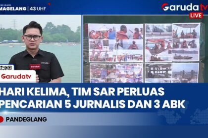 Pencarian Hari Ke-5 Jurnalis Hilang: Tim SAR Perluas Area ke Lampung dan Kerahkan Helikopter