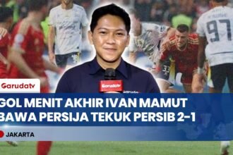 Persija Tumbangkan Persib 2-1: Ivan Mamut Jadi Pahlawan Kemenangan Macan Kemayoran