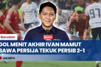 Persija Tumbangkan Persib 2-1: Ivan Mamut Jadi Pahlawan Kemenangan Macan Kemayoran