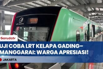 Uji Coba LRT Kelapa Gading–Manggarai, Warga dan Penyandang Disabilitas Puji Kenyamanan Layanan