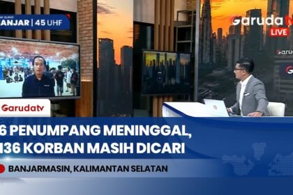 Laporan Langsung Pelabuhan Trisakti Banjarmasin: 136 Korban KM Virgo Transport 8 Masih Dicari