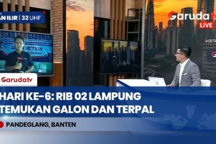 Update Pencarian Speedboat Arupadatu 1: Rib 02 Lampung Temukan Barang Bukti Baru di Selat Sunda