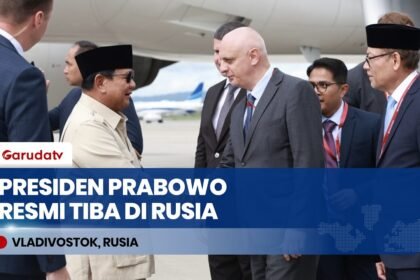 Presiden Prabowo Tiba di Vladivostok Rusia untuk Hadiri Eastern Economic Forum Ke-11