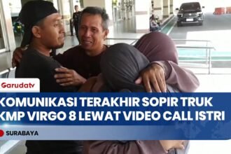 Pesan WA Tak Dibalas: Isak Tangis Istri Sopir Truk Penumpang KMP Virgo 8 Menanti Kepastian