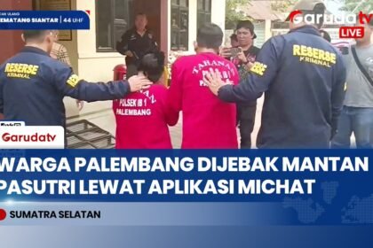Modus Kencan MiChat di Palembang: Pasutri Jebak Korban, Motor dan Ponsel Lenyap Dibatang