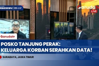 Posko Pelabuhan Tanjung Perak Surabaya Terima Data Keluarga Korban KM Virgo 8