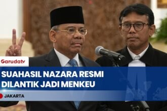 Presiden Prabowo Subianto Resmi Lantik Suahasil Nazara Jadi Menteri Keuangan RI