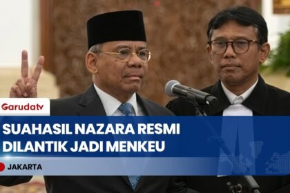 Presiden Prabowo Subianto Resmi Lantik Suahasil Nazara Jadi Menteri Keuangan RI
