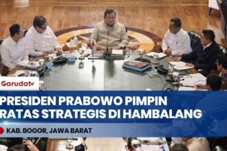 Sebelum Bertolak ke Rusia! Presiden Prabowo Gelar Maraton Ratas Bahas Karhutla Hingga Rumah Layak