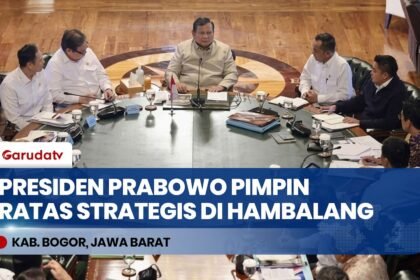 Sebelum Bertolak ke Rusia! Presiden Prabowo Gelar Maraton Ratas Bahas Karhutla Hingga Rumah Layak