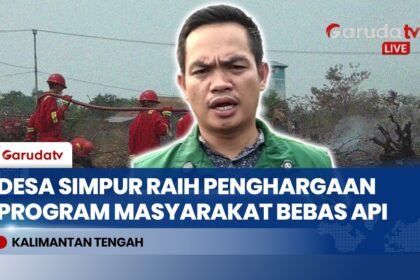 Bebas Karhutla Sejak 2018, Desa Simpur Kotim Jadi Percontohan Pencegahan Kebakaran Lahan di Kalteng