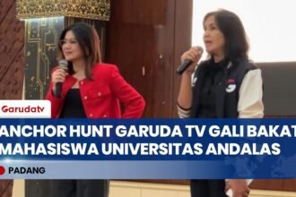 Garuda TV Gelar Anchor Hunt di Unand, Ajang Mahasiswa Jajal Jadi Pembawa Berita