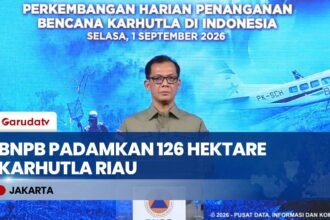 BNPB Tangani Karhutla Riau: 126 Hektare Lahan Dipadamkan & Satgas Udara Kerahkan Water Bombing