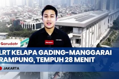 LRT Kelapa Gading-Manggarai Siap Diresmikan: Waktu Tempuh 28 Menit, Terkoneksi TransJakarta