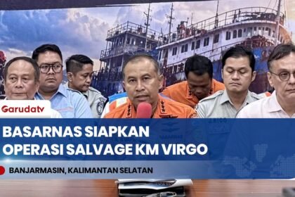 Basarnas Siapkan Operasi Salvage KM Virgo Transport 8, Libatkan Tim Ahli AS & Hong Kong