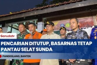 Operasi SAR Jurnalis Resmi Ditutup, Basarnas Tetap Siaga dan Pantau Selat Sunda