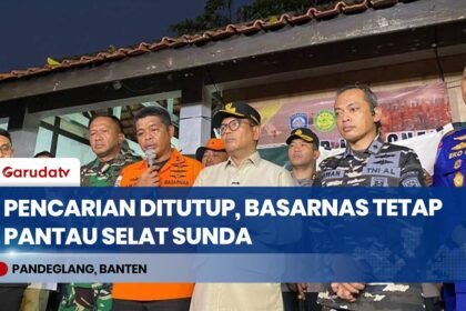 Operasi SAR Jurnalis Resmi Ditutup, Basarnas Tetap Siaga dan Pantau Selat Sunda