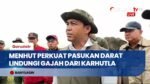 Cegah Karhutla Ancam Gajah Padang Sugihan, Menhut Raja Antoni Pertebal Pasukan Darat