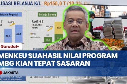 Realisasi MBG Capai Rp134,2 Triliun, Menkeu Dukung Pengetatan Tata Kelola BGN