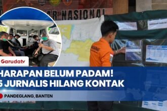 Menanti Kabar 8 Nyawa di Selat Sunda: Tangis Haru Keluarga 5 Jurnalis & 3 ABK Tiga Minggu Hilang