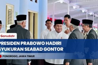 Presiden Prabowo Hadiri Resepsi Syukuran 100 Tahun Pondok Modern Gontor