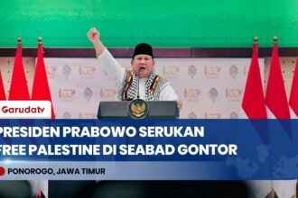Presiden Prabowo Serukan "Free Palestine", Dubes Kalungkan Keffiyeh!