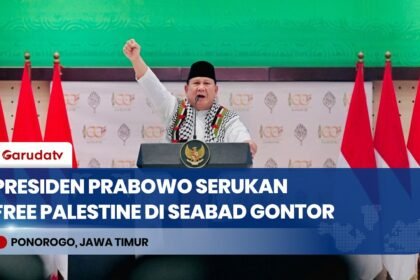 Presiden Prabowo Serukan "Free Palestine", Dubes Kalungkan Keffiyeh!