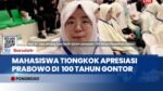 Apresiasi Pidato Presiden Prabowo di Gontor, Mahasiswa Asal Tiongkok Mengaku Bangga
