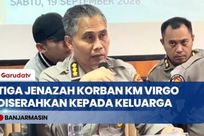 Tim DVI Polda Kalsel Berhasil Identifikasi Tiga Jenazah Korban KM Virgo Transport 8