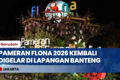 Pameran Flona 2026 di Lapangan Banteng: Usung Tema "Akar Nusantara Bertumbuh di Jakarta"